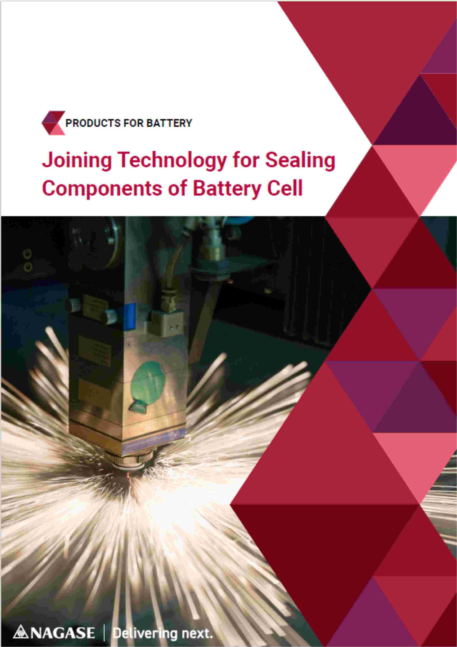 Joining Technology for Sealing Components of Battery cell